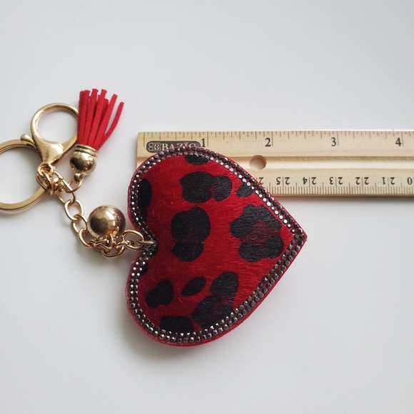 Animal Print Purse Charm and Keychain - Picture 7 of 8
